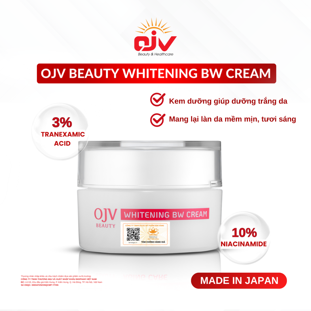 OJV BEAUTY WHITENING BW CREAM